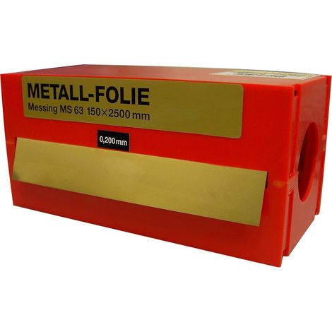 Banda ottone 0,100 mm VOGEL LK25001500100