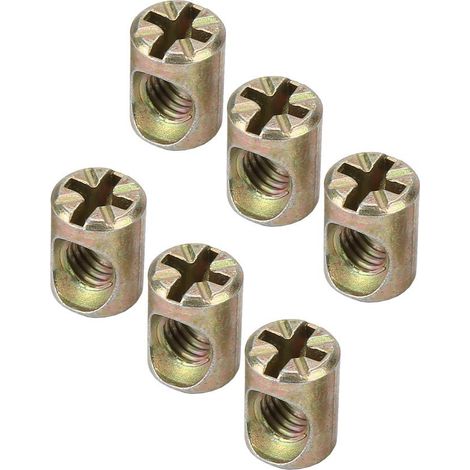 M6 Möbelschrauben hochwertige Metall Schrankverbinder mit
