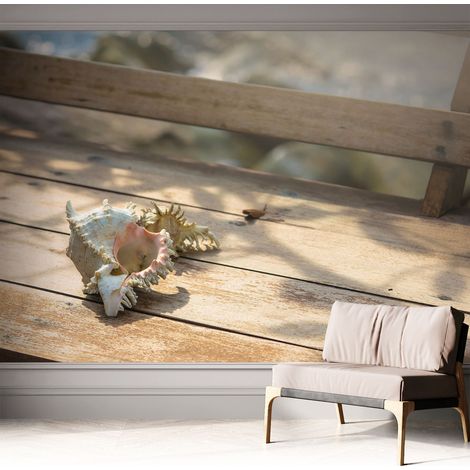 Tapete Selbstklebend - abwaschbar - Tapete mit Motiv - trendige Wanddeko - elegant Fototapete Entspannende Szene 312x219 cm (1/5)