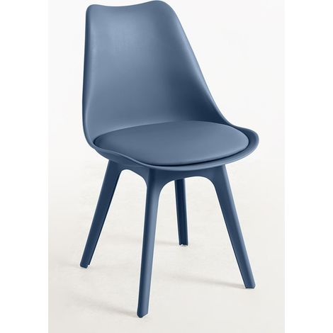 Sillas Jardín - Silla Synk Suprym - Azul Petróleo (1/5)