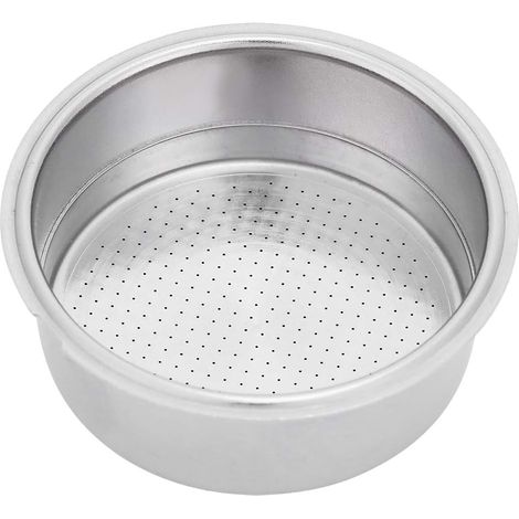 Filtre à café en acier inoxydable réutilisé panier de filtre pressurisé pratique maison café café accessoires de Machine à café(2) (1/5)