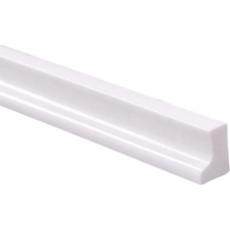 Soglia per doccia – 200 x 3 x 1,5 cm – Striscia idrorepellente – Paraspruzzi – Silicone – Trasparente – Pieghevole – Autoadesivo – Per lavelli da cucina, davanzali e bordi della vasca da bagno