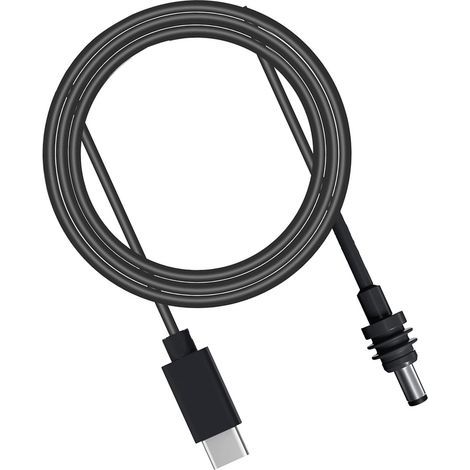 Câble d'alimentation USB C vers DC, 5M, 16,4 pieds, pour Mini antenne parabolique, connecteur étanche de Type 100W, cordon de charge adapté à 65W + PD (1/5)