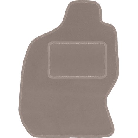 Alfombrilla de conductor beige para Nissan Patrol Y61 GU GR todoterreno (1998-2004)