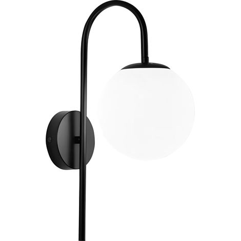 LÁMPARA DE PARED TOOLIGHT G090-1W BLACK WHITE
