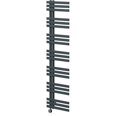 Holden Anthracite 1800mm x 500mm Designer Digital Thermostatic Electric Heated Towel Rail (1/5)