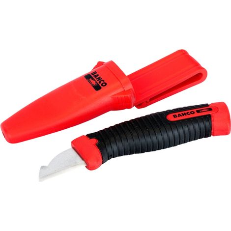 Bahco Elektriker Abisoliermesser für Rechtshänder, 145 mm (1/4)