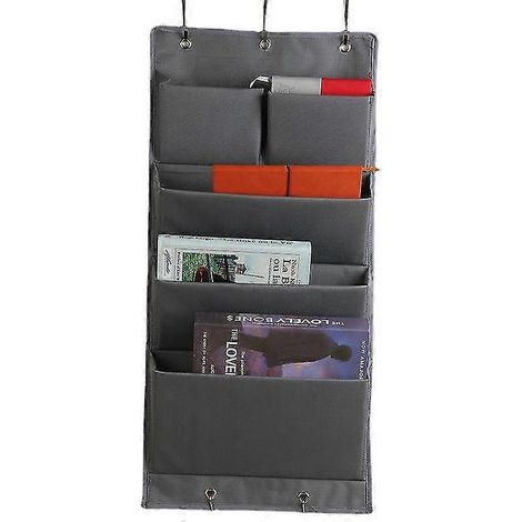 Organiseur de dossiers suspendu à 5 poches, à fixer sur une porte ou à suspendre dans un placard. (1/5)