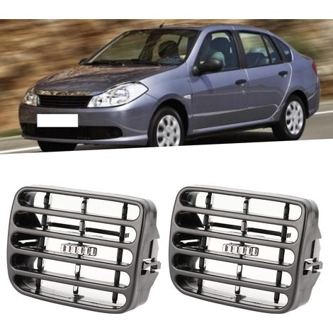 RENAULT THALIA I 1998-2008 Lüftungsgitter 7701057730 (Mittelteil, Farbe: schwarz oder silber, zufällig) (1/5)