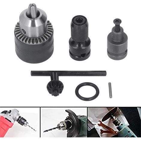 1,5-13 mm Bohrfutter, Schlagbohrmaschine, Druckluftschrauber, Druckluftschrauber-Adapter, elektrisches Bohrfutter. (1/5)