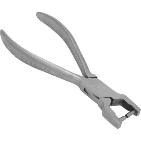 Pince à lunettes professionnelle en acier inoxydable, outil de réglage et réparation pour opticien, pince à visser précision, accessoire de serrage robuste (1/5)