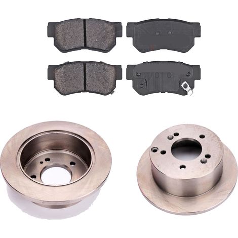 KIT FRENI POSTERIORI compatibile con HYUNDAI SONICA V (NF) - DISCHI + PASTIGLIE OEM: FDB4247 / 17208 , 17678 /SOSTITUZIONE DIRETTA/BASSA POLVERE/SILENZIOSO (1/5)