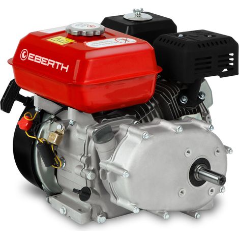 Motor gasolina 6,5CV 4T eje 20mm con embrague baño aceite arranque manual EBERTH (1/5)
