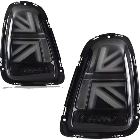 Fanali posteriori a LED, progettati per MINI Cooper, luminosi e resistenti, fumé (1/2)