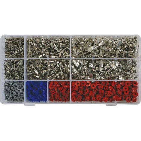LASER BOX 37399 ASSORTIMENTO DI TERMINALI E GUARNIZIONI NON ISOLATE VW (1/2)