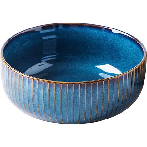 Saladier en céramique, grand saladier en porcelaine, bol à soupe...
