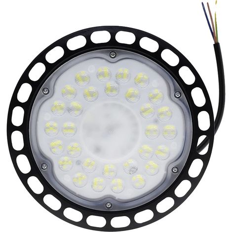 Hallenleuchte, IP65 wasserdicht, energiesparend, 100 W, weißes Licht (1/2)