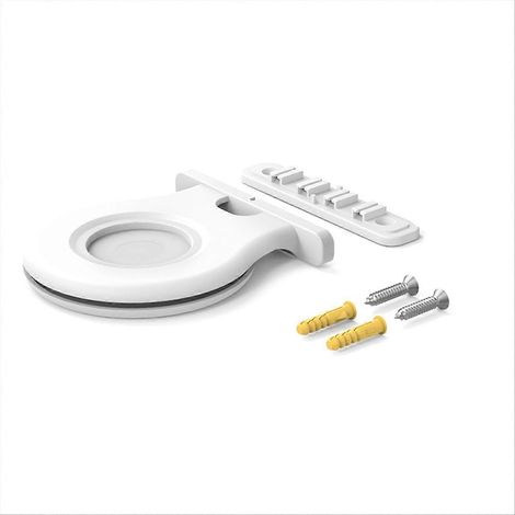 Support mural compact pour mini enceinte connectée, fixation gain de place pour mini enceinte B (1/5)