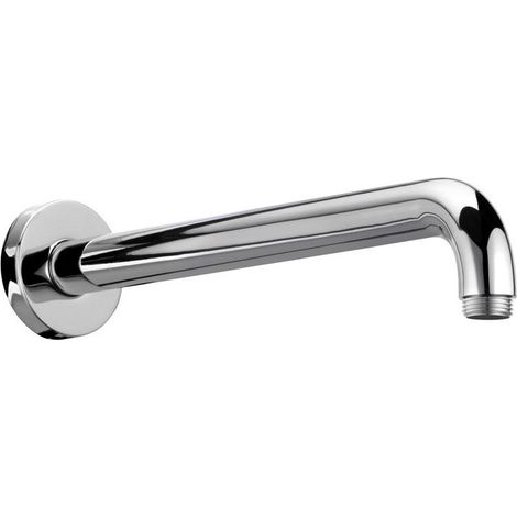 Bras de douche ELEGANCE pour raccordement mural 1/2 pouce saillie 312 mm chromé KEUCO