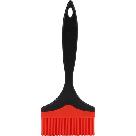 Brush À Huile En Silicone - Tête Large Détachable - Pour Barbecue Crêpes Et Cuisson - 26 X 11 X 2 Cm - 1 Pièce (1/5)