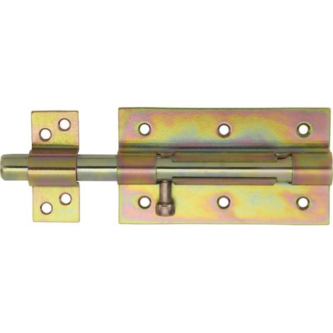 Gartentorverriegelung Länge 185 mm Stahl gelb verzinkt (1/2)
