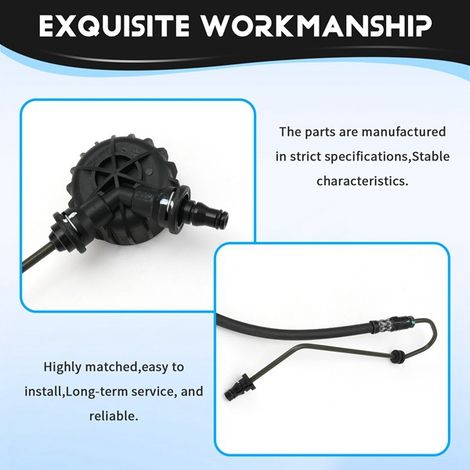 1KD721465B ist für die Kupplungsölleitungen von Volkswagen Passat, Touran und Sagitar geeignet. (1/4)