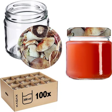 KADAX Glas Klara 200ml fi66 TO-210 Paket 100 Stück + (1/5)