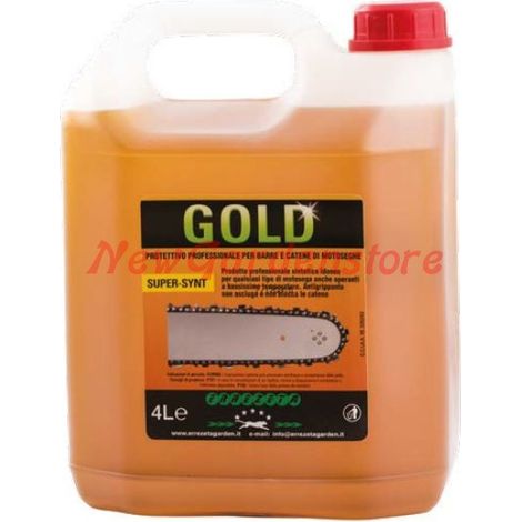 Aceite protector universal para motosierras Bio GOLD 4lt