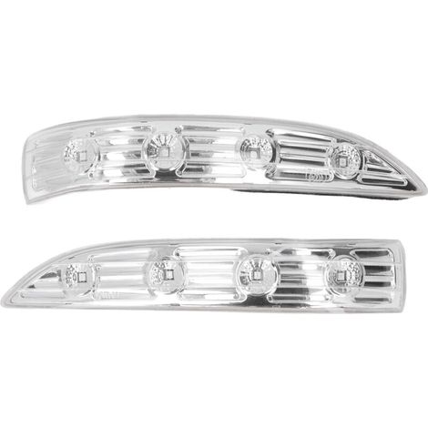 Intermitentes para espejo retrovisor, 2 piezas de repuesto con lente transparente para Tucson Ix35 2010-2015. (1/5)