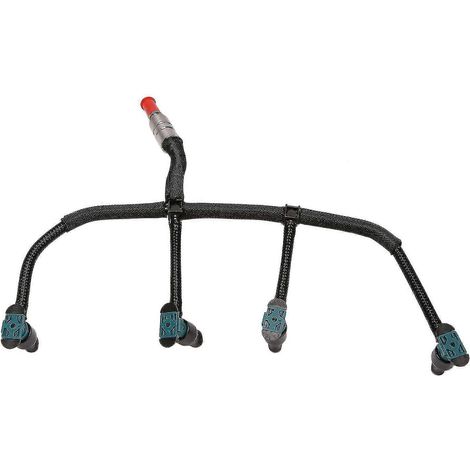 Tuyau de retour d'huile pour injecteur de carburant (pétrole brut) pour moteur 2.2 TD4 LR051528 LR051528 C2S52474 (1/5)