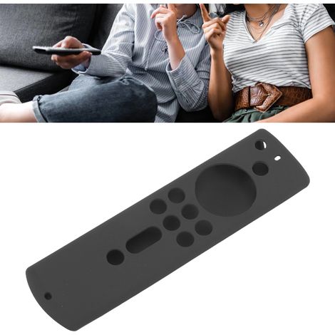 Schutzhülle für Fire TV Stick 4K (2018), aus Silikon, stoßfest, rutschfest, grau (1/5)