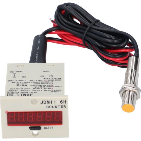 Compteur numérique BERM avec capteur de niveau et contact pour systèmes de comptage industriels JDM11-6HAC36V (1/5)