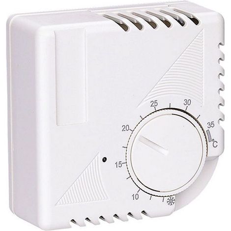 Thermostat d’ambiance plancher chauffage eau climatisation centrale interrupteur mécanique (1/2)