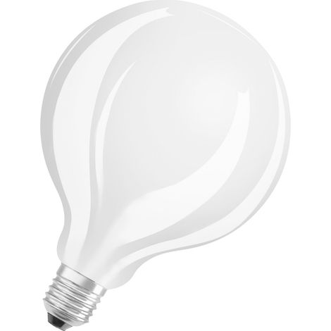 OSRAM LED Star GLOBE125, matte Filament LED-Lampe in Globe Form mit 125mm Durchmesser, E27 Sockel, Warmweiß (2700K), 2452 Lumen, Ersatz für herkömmliche 150W-Glühbirnen, 1er-Pack
