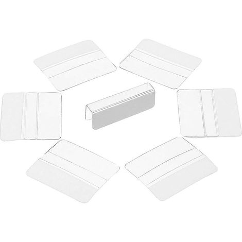 Adaptateurs adhésifs pour présentoirs à bijoux (200 pièces) (1/5)