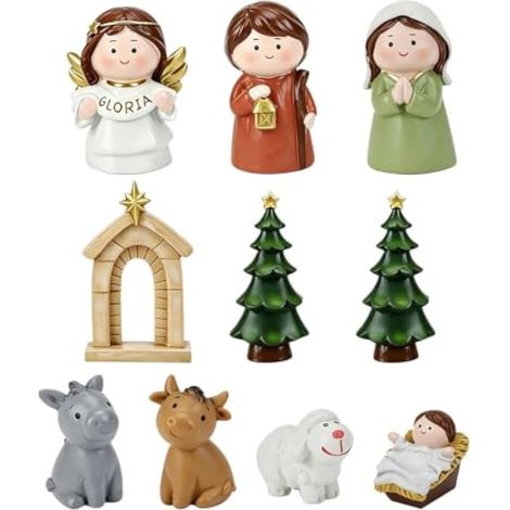 Crèche de Noël - Crèche de Noël - Décoration religieuse (1/5)
