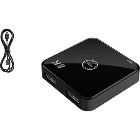 Agwuoetr Commutateur 8K 60 Hz, Transmission Bidirectionnelle à 2 Ports, Compatible 2.1, Commutateur Bidirectionnel. (1/5)