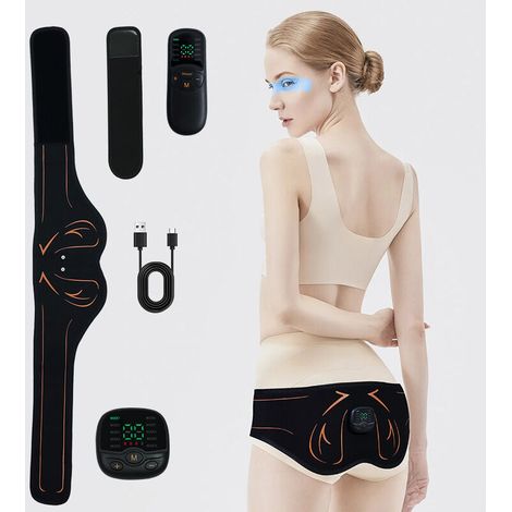 Stimulateur musculaire électronique portable EMS pour la réduction des fesses-AquaForge (1/2)