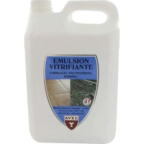 Emulsión plástica transparente selladora de baldosas 5L Avel