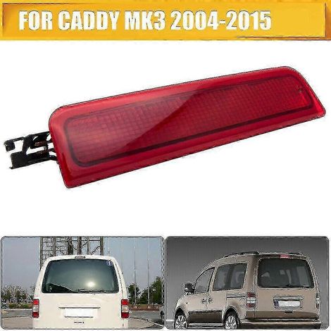 Luz de freno trasera central LED de nivel superior compatible con Caddy 2004-2015, 2k0945087c Edition 0716