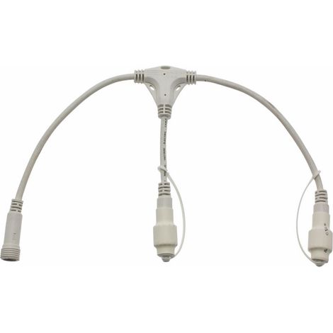 Multiconnettore prolunga PML a due uscite con cavo bianco, IP67, 4 mt (1/5)