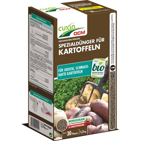 Cuxin Kartoffeldünger 3 kg Dünger Kartoffel Gemüse Bio Öko Garten Organisch (1/3)