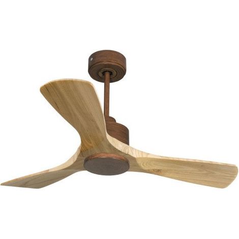 Modulo de KlassFan Super déstratificateur d'air,marron , pales bois clair,thermostat,idéal10 à15 m² KLDC2SlimP6SW106 (1/5)