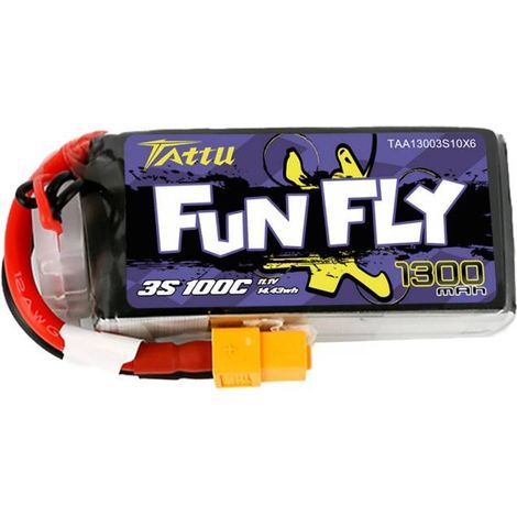 Akumulator Tattu Funfly 1300mAh 11,1V 100C 3S1P