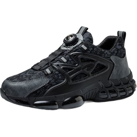 GDHZS-Chaussures de sécurité légères et respirantes - Embout en acier composite - Anti-écrasement et anti-perforation - Résistantes à l'huile et à l'eau, taille 38