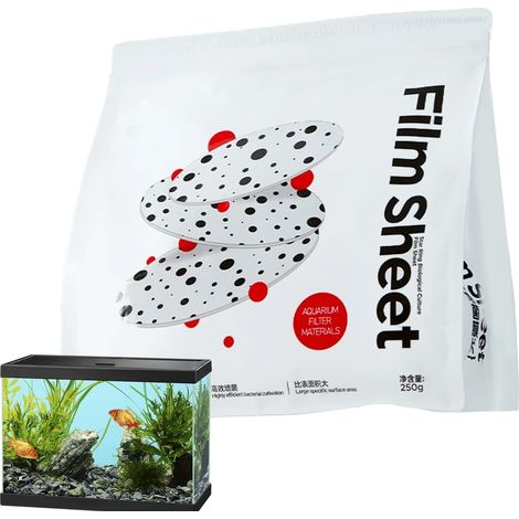 de Filtre pour Aquarium 250g Nettoyage Anti Colmatage Mdias (1/5)