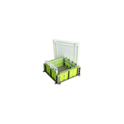 boîte de dérivation pavillionaire 150 x 150 x 80 avec couvercle bizline r box