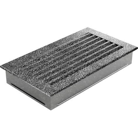 Lüftungsgitter FRESH 17x30 schwarz und silber (1/3)