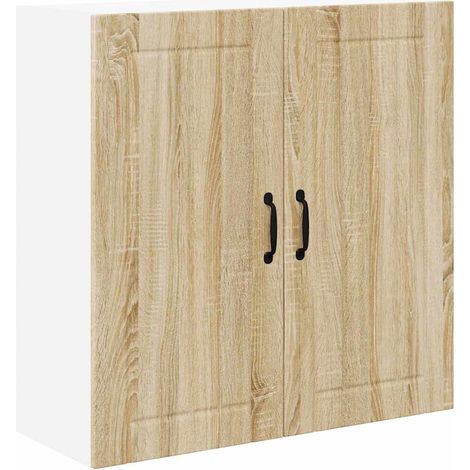 Meubles de Rangement,Armoire de cuisine avec étagère Chêne Sonoma 80 x 31 x 80 cm CFW456088 (1/5)