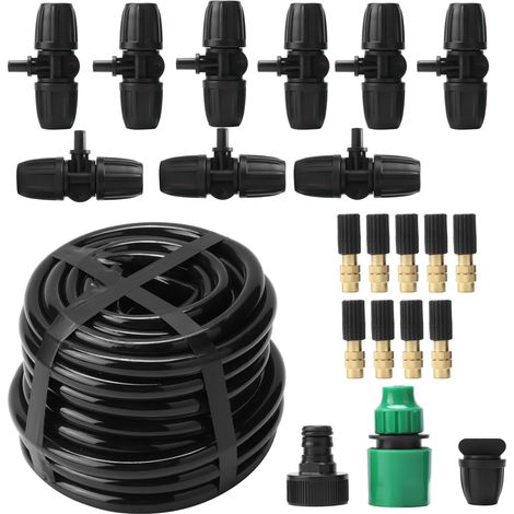 Kit Arrosage Goutte à Goutte Automatique - Raccord Robinet Standard US - Pour Jardin Balcon Serre Plantes en Pot - 1 Pièce (1/5)